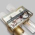 Бра настенное, 4*Е14+LED 5W, 3000К, матовое золото MD.23472-4-W-SGD