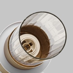 Бра настенное, 4*Е14+LED 5W, 3000К, матовое золото MD.23472-4-W-SGD