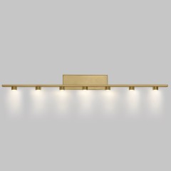 Светильник картинный LED 7*3W 4200K  Матовое золото 220V IP20 L=840 мм IL.0040.0050-7 SGD