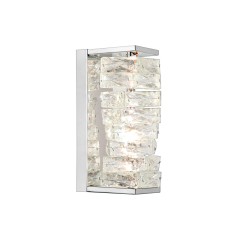 Бра настенное светодиодное, LED 12W, 3000К+4000К+6000К, К5 кристалл, 260мм CR.0505-260-1-W-CH