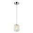 Люстра подвесная светодиодная, LED 4W, 3000К+4000К+6000К, К5 кристалл, 120 мм CR.0808-120-1-P-CH