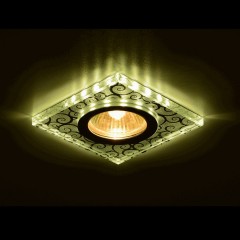 Светильник MR16+LED встраиваемый ALUM/MATT 35Вт+LED 3Вт IL.0026.5703