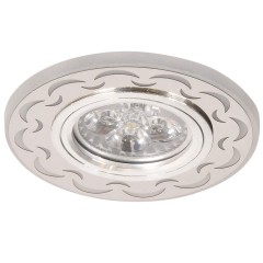 Светильник MR16+LED 3W 4000K, встраиваемый акрил, CH/WH+CH IL.0030.0102