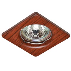 Светильник MR16 встраиваемый GU5.3 50W Темное дерево IL.0020.0487