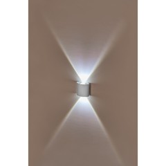 Светильник настенный LED 2x1W 4200K Белый 220V IP54 IL.0014.0001-2 WH
