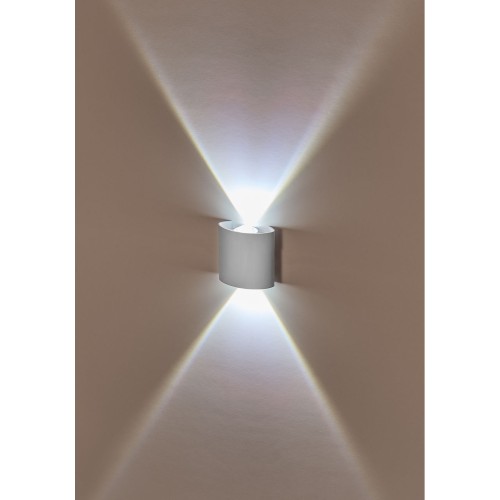 Светильник настенный LED 2x1W 4200K Белый 220V IP54 IL.0014.0001-2 WH