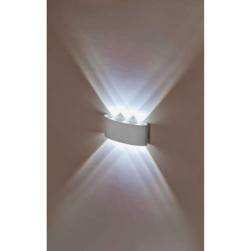 Светильник настенный LED 6x1W 4200K Белый 220V IP54 IL.0014.0001-6 WH