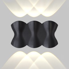 Светильник настенный LED 6x1W 4200K Черный 220V IP54 IL.0014.0019-6-BK