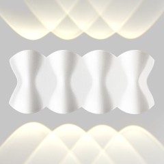 Светильник настенный LED 8x1W 4200K Белый 220V IP54 IL.0014.0019-8-WH