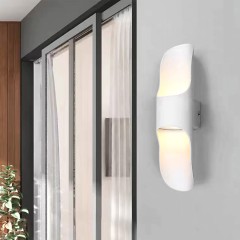 Светильник настенный LED 2*5W 4000K Белый 220V IP54 IL.0014.0008-WH