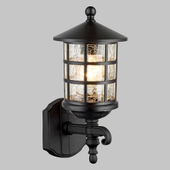 Светильник уличный настенный E27 60W Черный 220V IP44 IL.0016.0006-BK