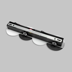 Настенный светильник, LED 4*2W+10W, черный матовый IL.0040.0060-4-MBK