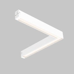 Светильник SMART угловой рассеянного света для трековой системы SMART LINE 220В, 18Вт, Белый IL.0050.6007-18-WH