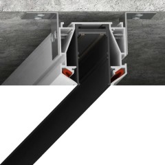 Профиль для монтажа SMART LINE 220В в натяжной ПВХ потолок (S25). 2м IL.0050.3400-2-AL