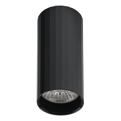 Светильник GU10 1*50W потолочный спот Черный IL.0005.1900 BK
