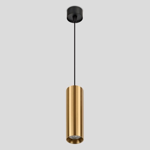 Светильник GU10 1*50W подвесной Бронза+Черный IL.0005.1900-P BRONZE+BK
