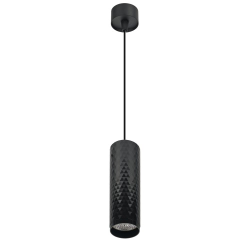 Светильник GU10 1*50W подвесной Черный IL.0005.1700-P BK