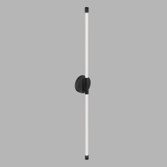 Бра настенное двойное LED 14W, матовый черный PLW-7048-1000SBK