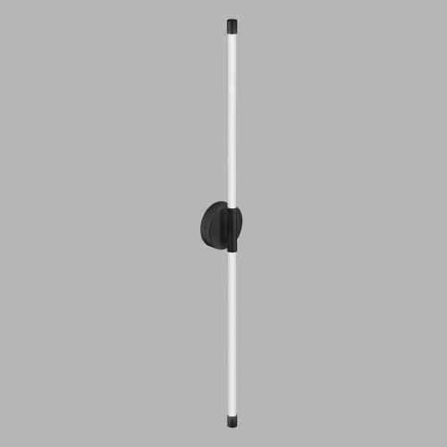 Бра настенное двойное LED 14W, матовый черный PLW-7048-1000SBK