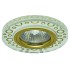 Светильник MR16+LED встраиваемый G/YEllOW MATT 35Вт+LED 3Вт IL.0026.4271