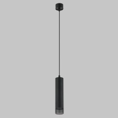 Светильник GU10 1*50W потолочный подвесной Черный IL.0005.5300-P-BK