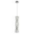 Люстра подвесная светодиодная, LED 18W, 3000К+4000К+6000К, К5 кристалл, 460 мм CR.0808-460-1-P-CH