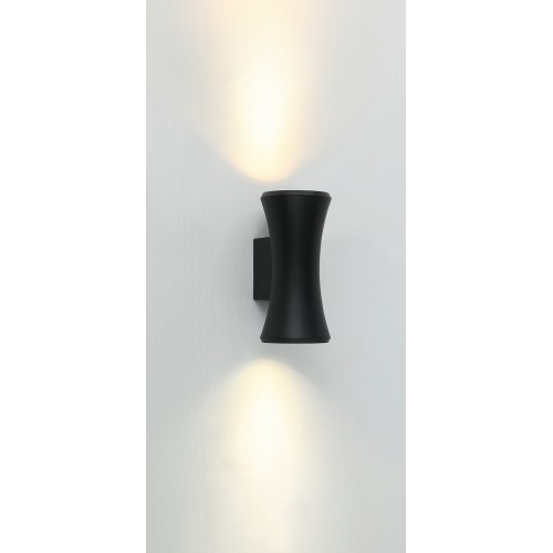 Светильник настенный GU10 2*35W Черный 220V IP54 IL.0014.0009 BK