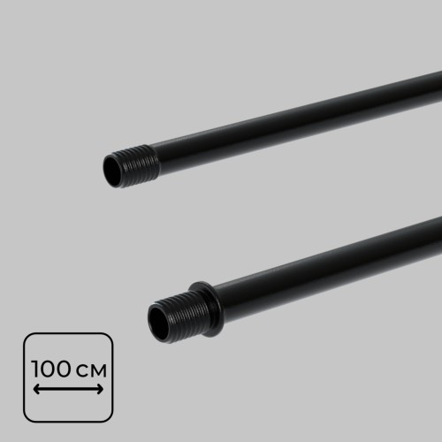 Стойка потолочная 1000мм, осветительной системы THIN and SMART, Черная IL.0060.3000-1000-BK